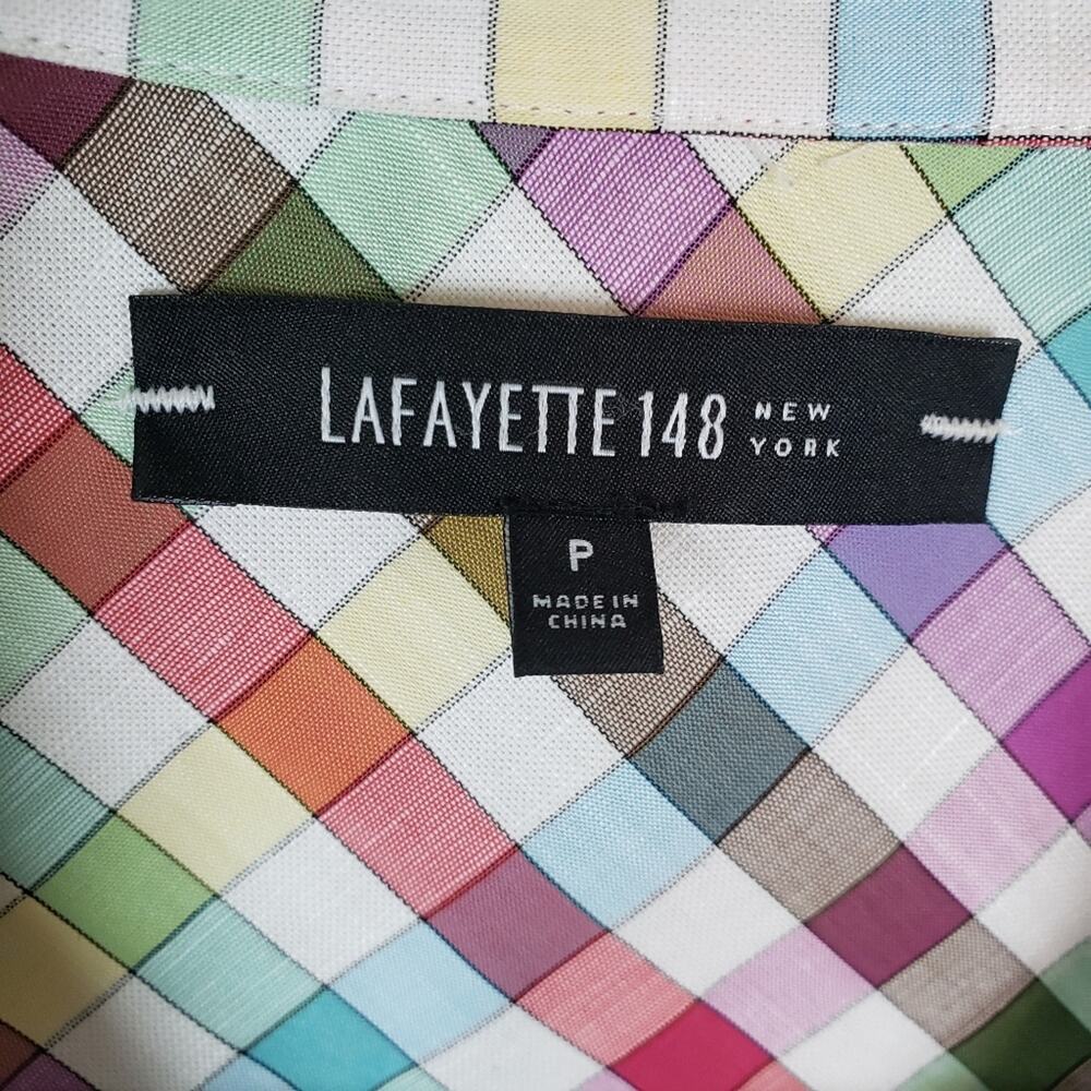 Lafayette 148 | Multi-Color Button Down Top - image 3